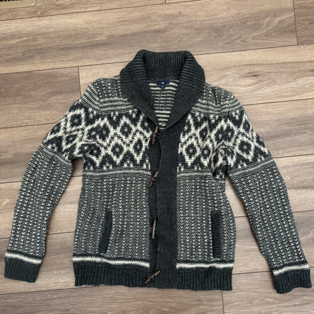 Wool Gap Sweater - Toggled Buttons - Women’s Large
